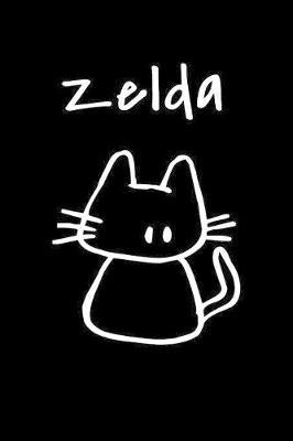 Zelda: Composition Notebook Plain College Ruled Wide Lined 6  x 9  Journal Cute Meow Funny Kawaii Gifts for Cat Lover's Organizer Record Log Passwords Address Book Appointments & Diary Students Back to School Teens Kids Workbook for Writing Notes