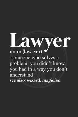 Lawyer: Graph Paper Notebook (6  x 9  - 120 pages) Lawyers Notebook for Daily Journal, Diary, and Gift