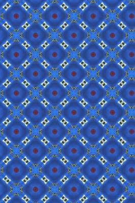 Geometric Pattern Cover Blank-Lined Journal Notebook Vol.18