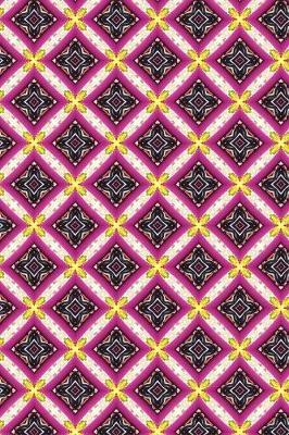 Geometric Pattern Cover Blank-Lined Journal Notebook Vol.19