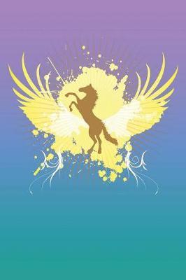 Notebook - Journal: Horse with wings - Dot Grid Bullet Journal - Sturdy Matte Softcover - 6x9 inches with 108 Pages Dot Grip