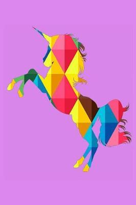 Diamond Colorful Unicorn: Food Journal