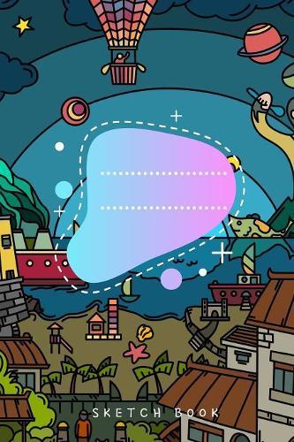 Sketch Book: Art Theme Cover for Children