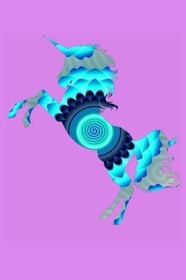 Blue Unicorn Cool: Mileage Journal