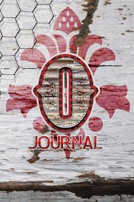 O Journal: Letter O Initial Monogram Lined Notebook