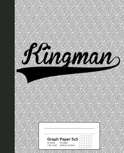 Graph Paper 5x5: KINGMAN Notebook