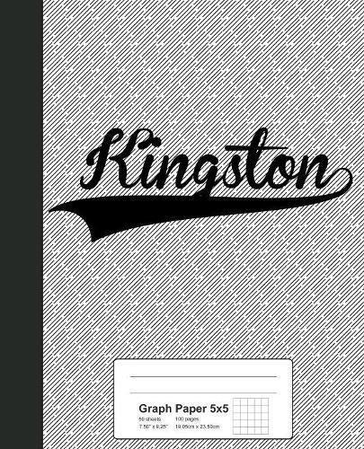 Graph Paper 5x5: KINGSTON Notebook