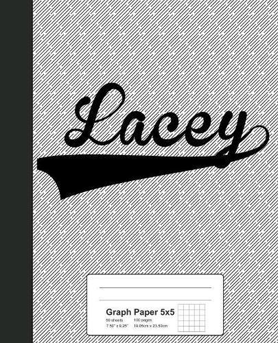 Graph Paper 5x5: LACEY Notebook