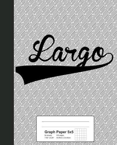 Graph Paper 5x5: LARGO Notebook