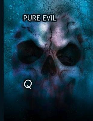 Pure evil! Q: KAG MAGA 8.5 x 11 Make America Great Again Notebook Q anon Journal Planner Doodling Scrapbook Trumpster POTUS patriot paper pad support Red Republican - God Bless America