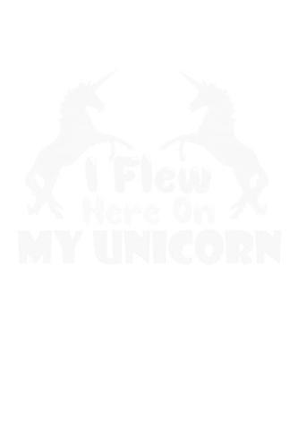 I Flew Here On My Unicorn: Notebook