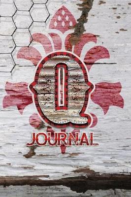 Q Journal: Letter Q Initial Monogram Lined Notebook