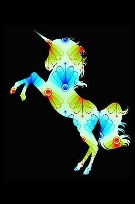 Unicorn Spiral Reverse: Handwriting Journal