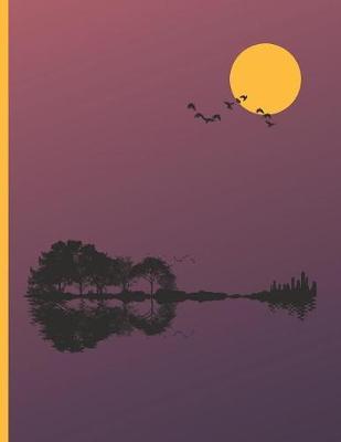 Paisajes de Guitarra: Cuaderno de Tablatura Para Guitarra. Seis Cuerdas. Anotacion Musical. Estudiantes, Profesores O Musicos. Composicion de Canciones. Conservatorio.