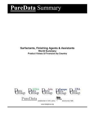 Surfactants, Finishing Agents & Assistants World Summary: Product Values & Financials by Country