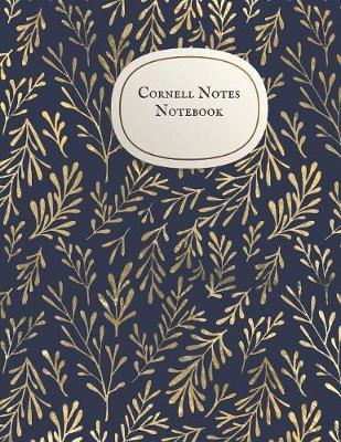 Cornell Notes Notebook: 8.5x11 Beautiful Cornell Method Book with 150 pages for University Level Note Taking