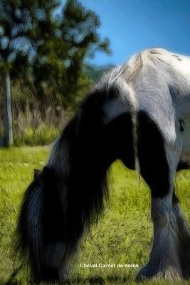 Cheval Carnet de notes: Journal ligne de 119 pages- Une belle idee de cadeau pour les amoureux des animaux