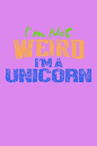 I'm Not Weird I'm A Unicorn: Mood Tracker