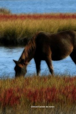 Cheval Carnet de notes: Journal ligne de 119 pages- Une belle idee de cadeau pour les amoureux des animaux
