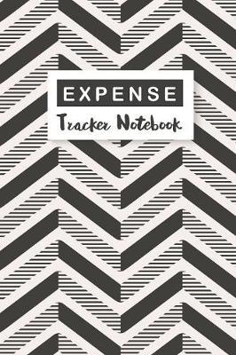 Expense Tracker Notebook: Zigzag Black and White Cover - Personal Cash Management - Daily Expense Tracker Organizer Log Book - Small Business Financial Planning, Spending, Credit Card Book