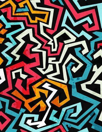 Graph Paper Notebook: Quad Ruled Graphing Paper, 200 Pages, Graffiti Street Art (8.5x11)