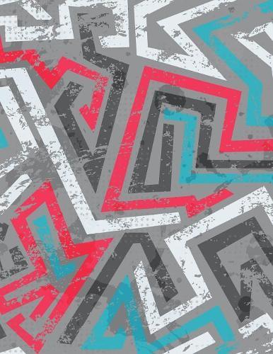 Graph Paper Notebook: Quad Ruled Graphing Paper, 200 Pages, Graffiti Street Art (8.5x11)