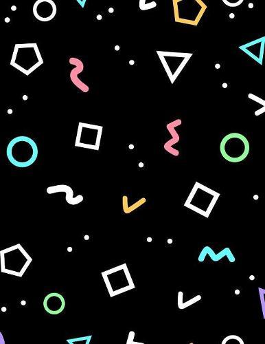 Graph Paper Notebook: Quad Ruled Graphing Paper, 200 Pages, Abstract Geometric Shapes (8.5x11)