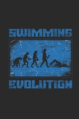 Swimming Evolution: Swimming Notebook, Graph Paper (6  x 9  - 120 pages) Sports And Recreations Themed Notebook for Daily Journal, Diary, and Gift