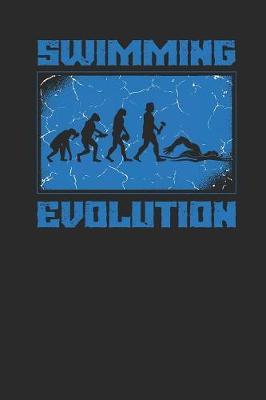 Swimming Evolution: Swimming Notebook, Graph Paper (6  x 9  - 120 pages) Sports And Recreations Themed Notebook for Daily Journal, Diary, and Gift