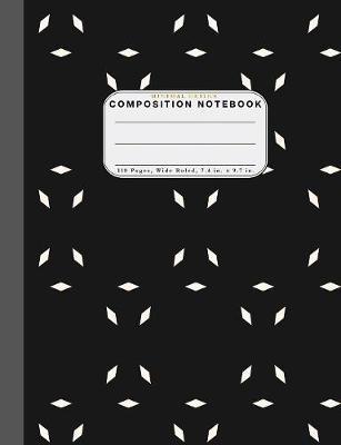Wide Ruled Composition Notebook Minimal Design: Wide Rule Notebook and 110 Wide Ruled Pages