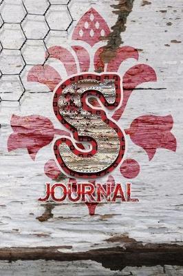 S Journal: Letter S Initial Monogram Lined Notebook