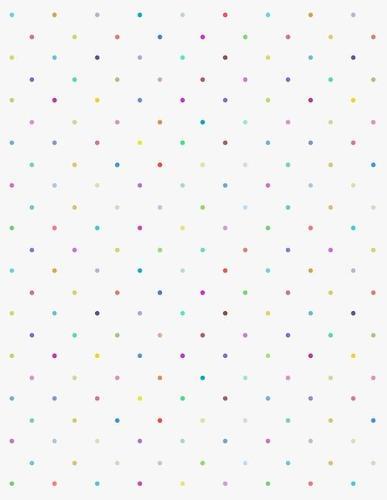 Graph Paper Notebook: Quad Ruled Graphing Paper, 200 Pages, Colorful Polka Dots (8.5x11)