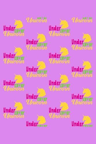 Undercover Unicorn: Notebook for school