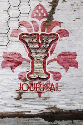 Y Journal: Letter Y Initial Monogram Lined Notebook