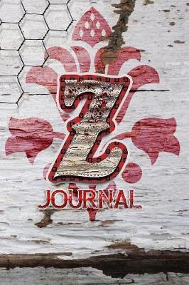 Z Journal: Letter Z Initial Monogram Lined Notebook