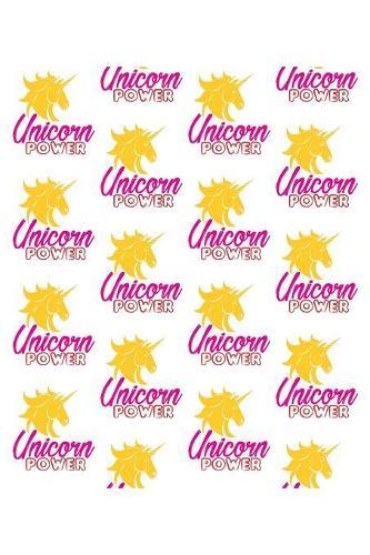 Unicorn Power: Notebook for school