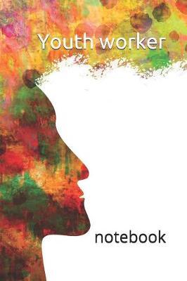 Youth worker: a blank lined notebook, a diary or journal to plan or keep notes of activities