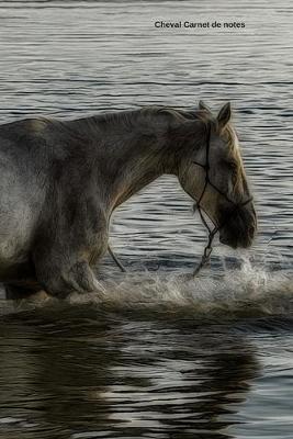 Cheval Carnet de notes: Journal ligne de 119 pages- Une belle idee de cadeau pour les amoureux des animaux