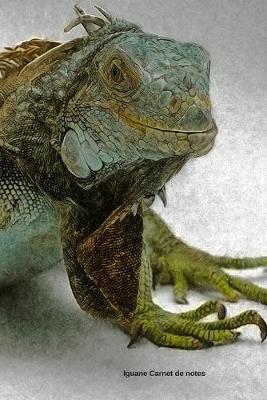Iguane Carnet de notes: Journal ligne de 119 pages- Une belle idee de cadeau pour les amoureux des animaux