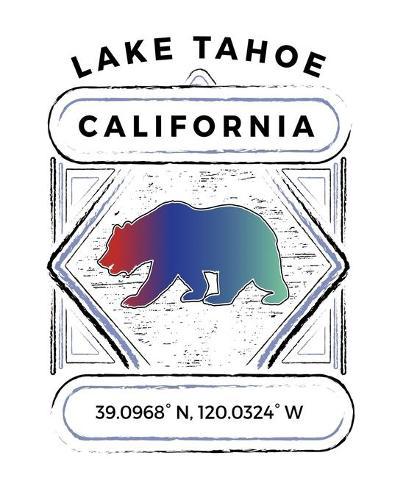 Lake Tahoe California: Notebook For Camping Hiking Fishing and Skiing Fans. 7.5 x 9.25 Inch Soft Cover Notepad With 120 Pages Of College Ruled Paper For Note Taking.