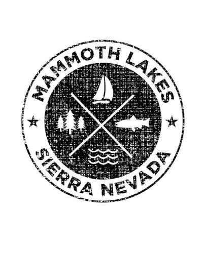 Mammoth Lakes Sierra Nevada: Notebook For Camping Hiking Fishing and Skiing Fans. 7.5 x 9.25 Inch Soft Cover Notepad With 120 Pages Of College Ruled Paper For Note Taking.