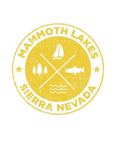 Mammoth Lakes Sierra Nevada: Notebook For Camping Hiking Fishing and Skiing Fans. 7.5 x 9.25 Inch Soft Cover Notepad With 120 Pages Of College Ruled Paper For Note Taking.