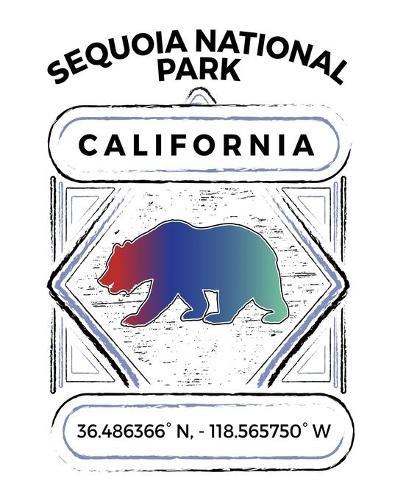 Sequoia National Park California: Notebook For Camping Hiking Fishing and Skiing Fans. 7.5 x 9.25 Inch Soft Cover Notepad With 120 Pages Of College Ruled Paper For Note Taking.