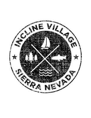 Incline Village Sierra Nevada: Notebook For Camping Hiking Fishing and Skiing Fans. 8.5 x 11 Inch Soft Cover Notepad With 120 Pages Of College Ruled Paper For Note Taking.