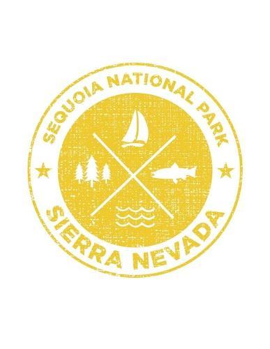 Sequoia National Park Sierra Nevada: Notebook For Camping Hiking Fishing and Skiing Fans. 8.5 x 11 Inch Soft Cover Notepad With 120 Pages Of College Ruled Paper For Note Taking.