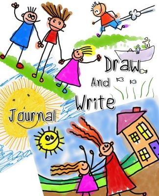 Draw And Write Journal: Draw and Write Composition Notebook, Draw and Write Journal Grades K-2, Creative Writing Drawing Journal For Kids (Half Page Lined Paper With Drawing Space)
