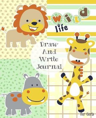 Draw And Write Journal for Girls: Draw and Write Composition Notebook, Draw and Write Journal Grades K-2, Creative Writing Drawing Journal For Kids (Half Page Lined Paper With Drawing Space)