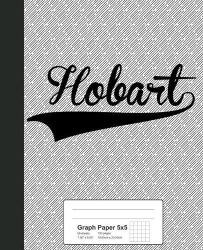 Graph Paper 5x5: HOBART Notebook