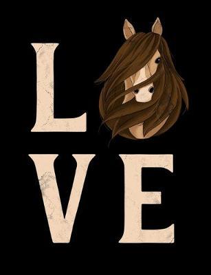 Love: Horse Lover Composition Notebook, Wide Ruled Diary or Journal for School, Work, or Journaling