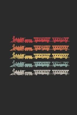 Train Retro: Blank Lined Notebook (6  x 9  - 120 pages) Trains Notebook for Daily Journal, Diary, and Gift